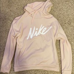 pink nike hoodie